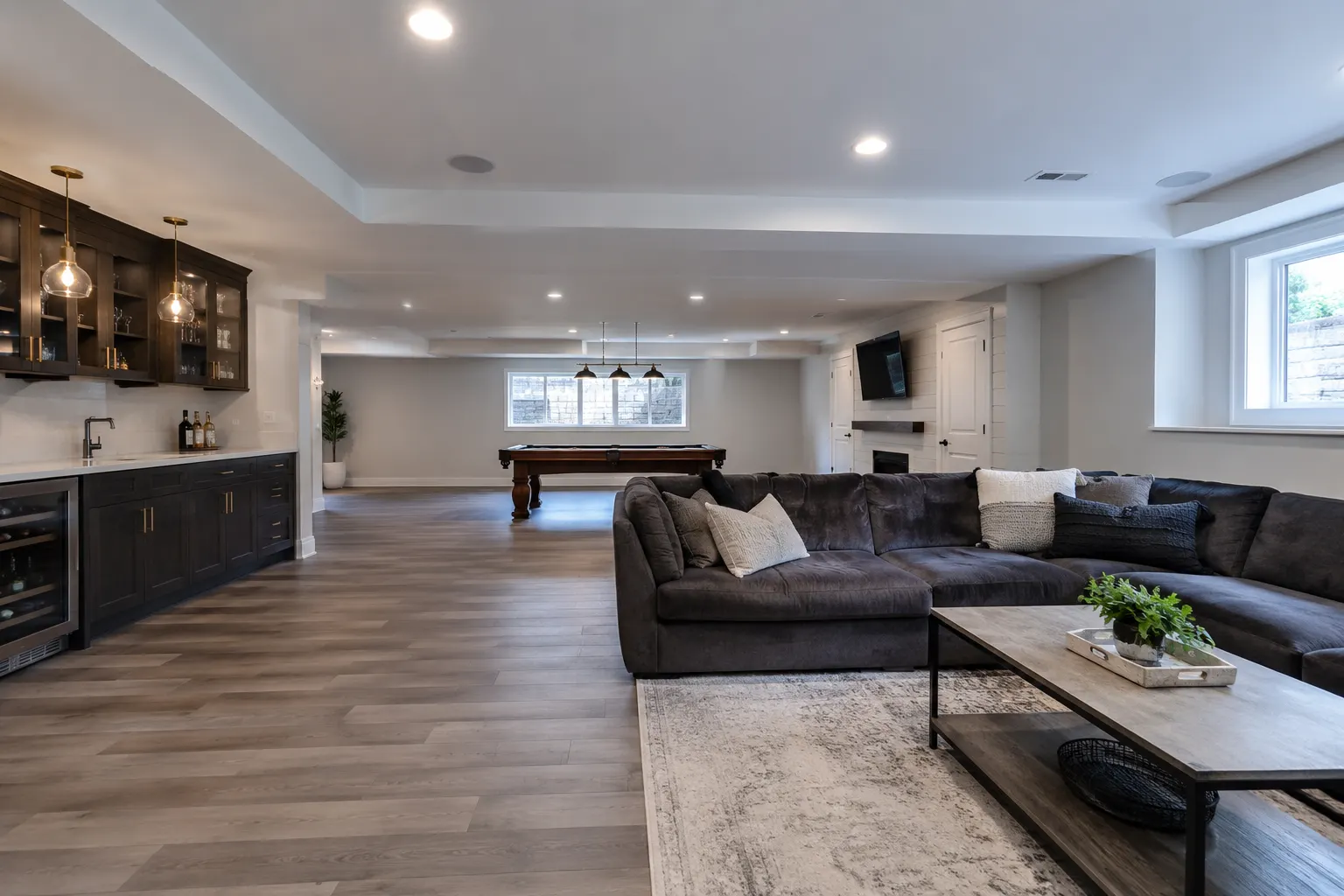 Basement Renovations in Kitchener being designed and built by Andare Homes