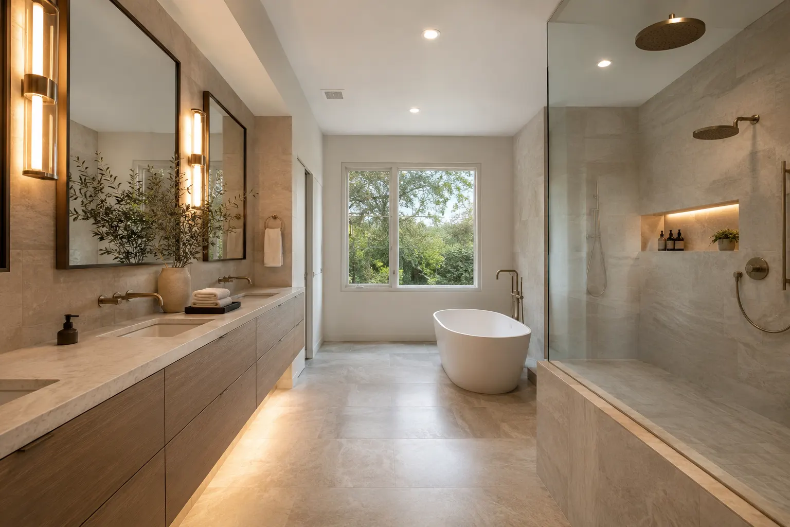 Bathroom Renovations in Kitchener being designed and built by Andare Homes