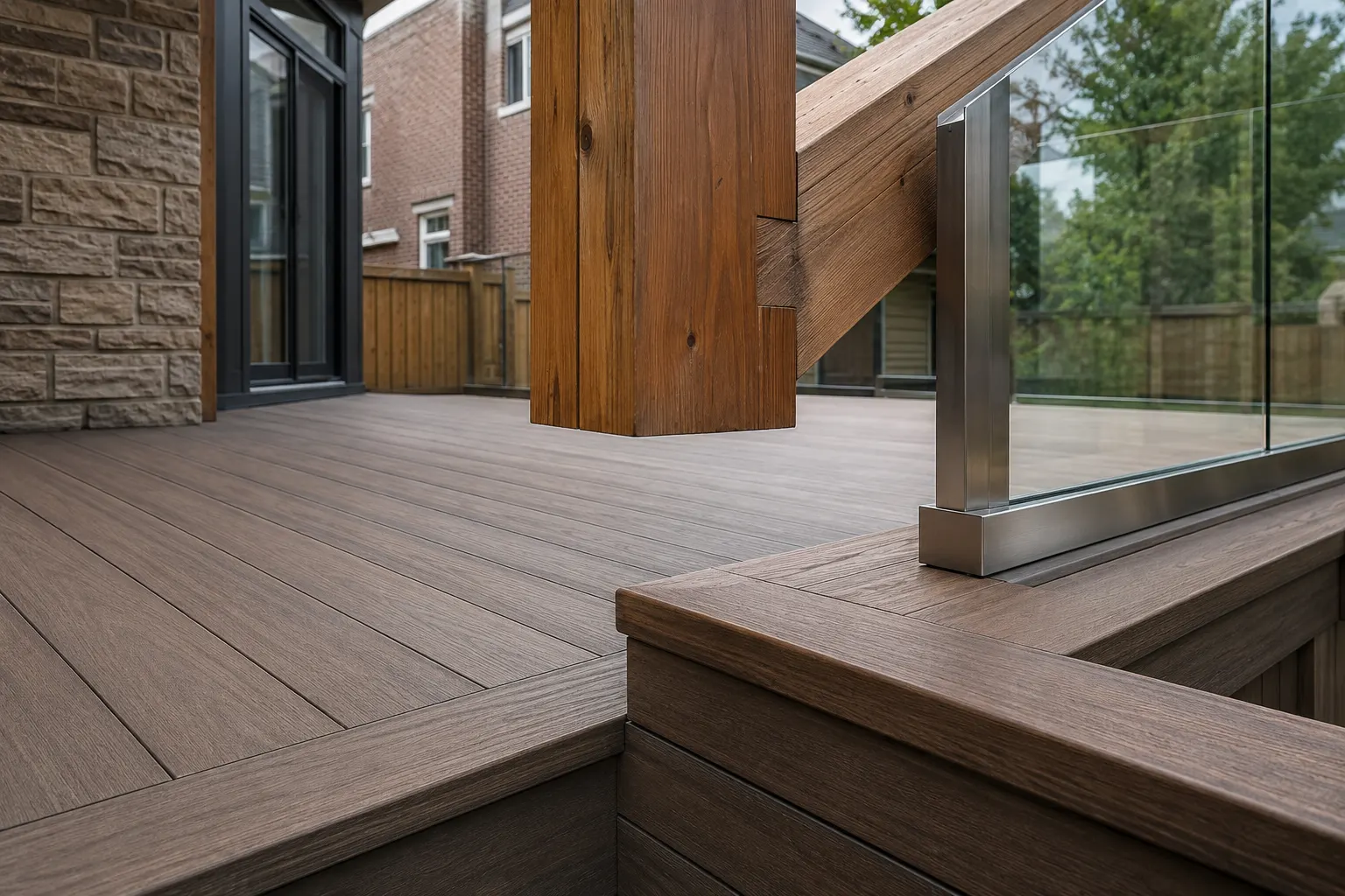 What outdoor living can include