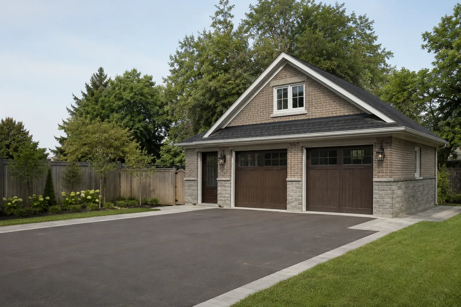 Detached Garages in Nobleton, Ontario, designed and built by Andare Homes
