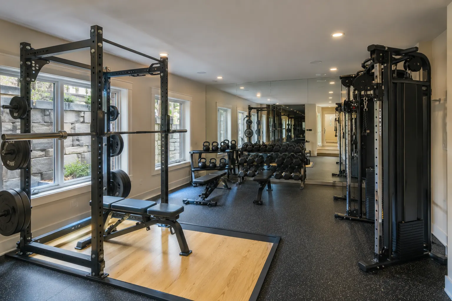 Home Gyms Toronto being designed and built by Andare Homes