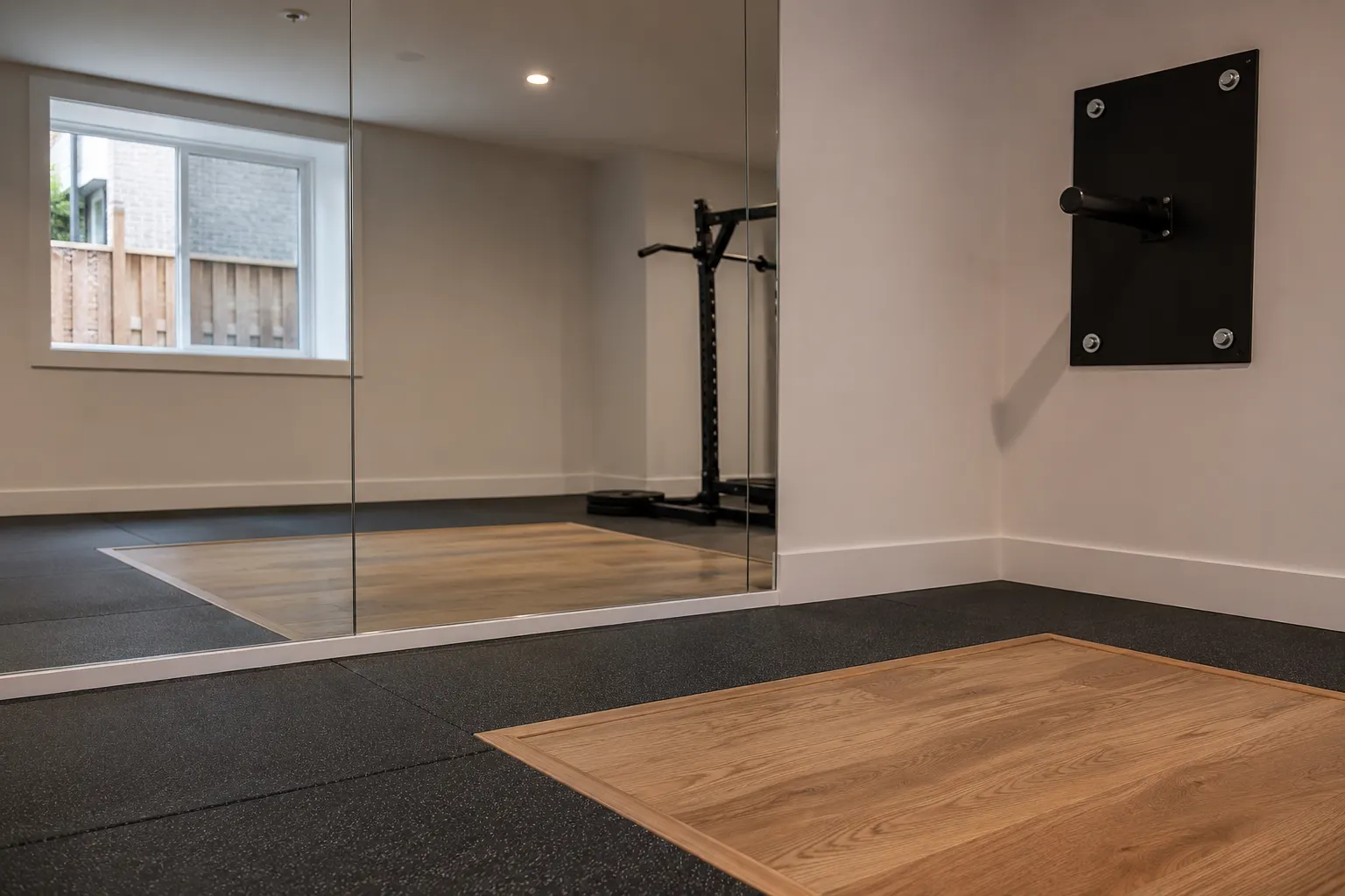 Completed Home Gyms Toronto, designed and built by Andare Homes