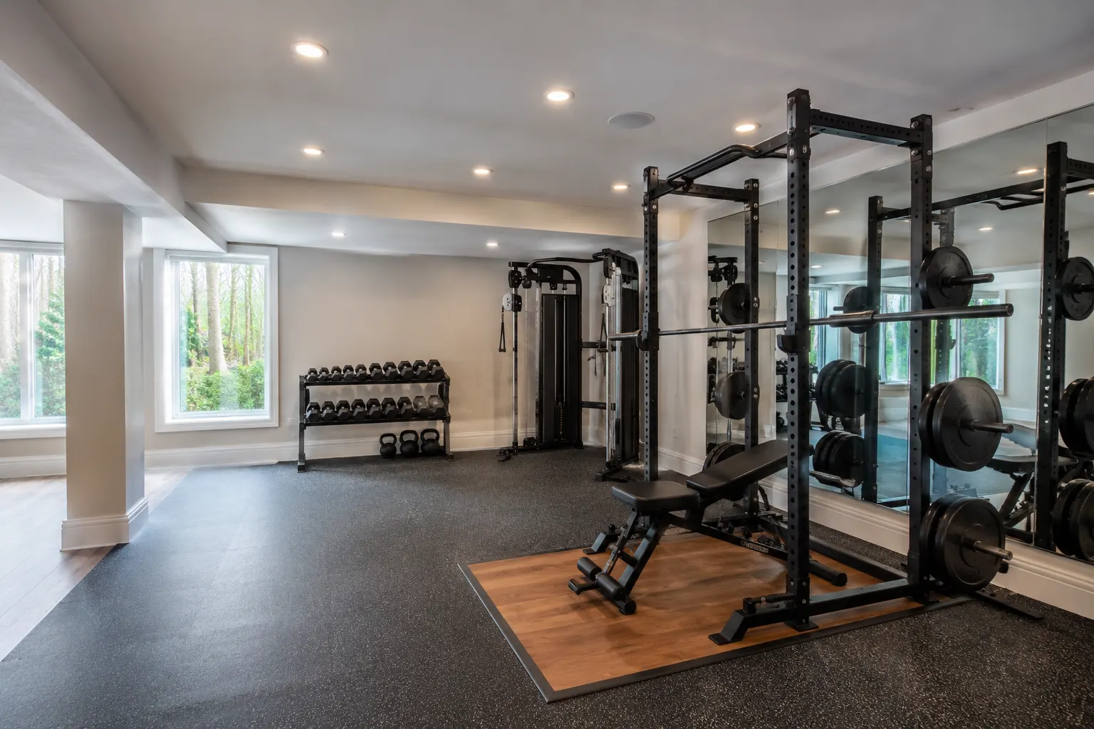 Home Gyms Toronto, designed and built by Andare Homes