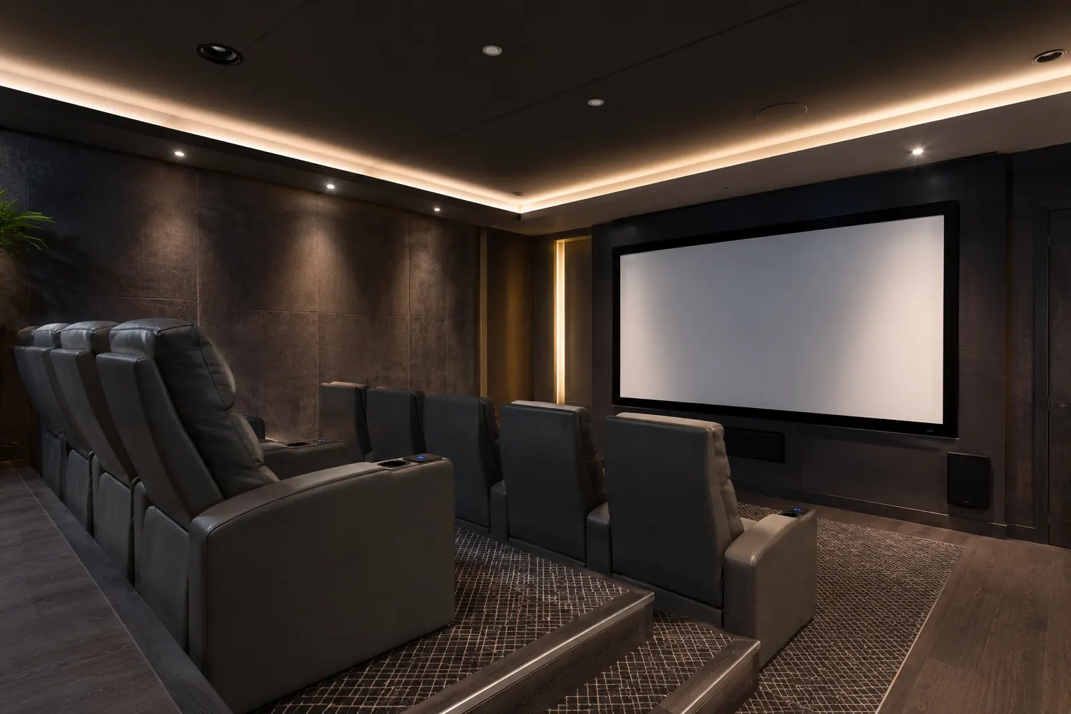 Home Theatres Toronto, designed and built by Andare Homes