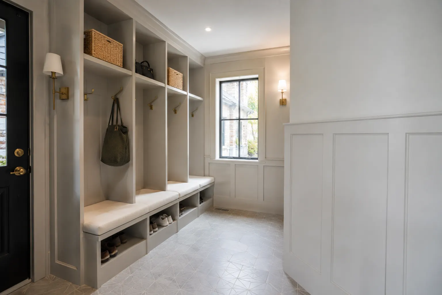 Mudroom & Entryway Renovations Toronto, designed and built by Andare Homes