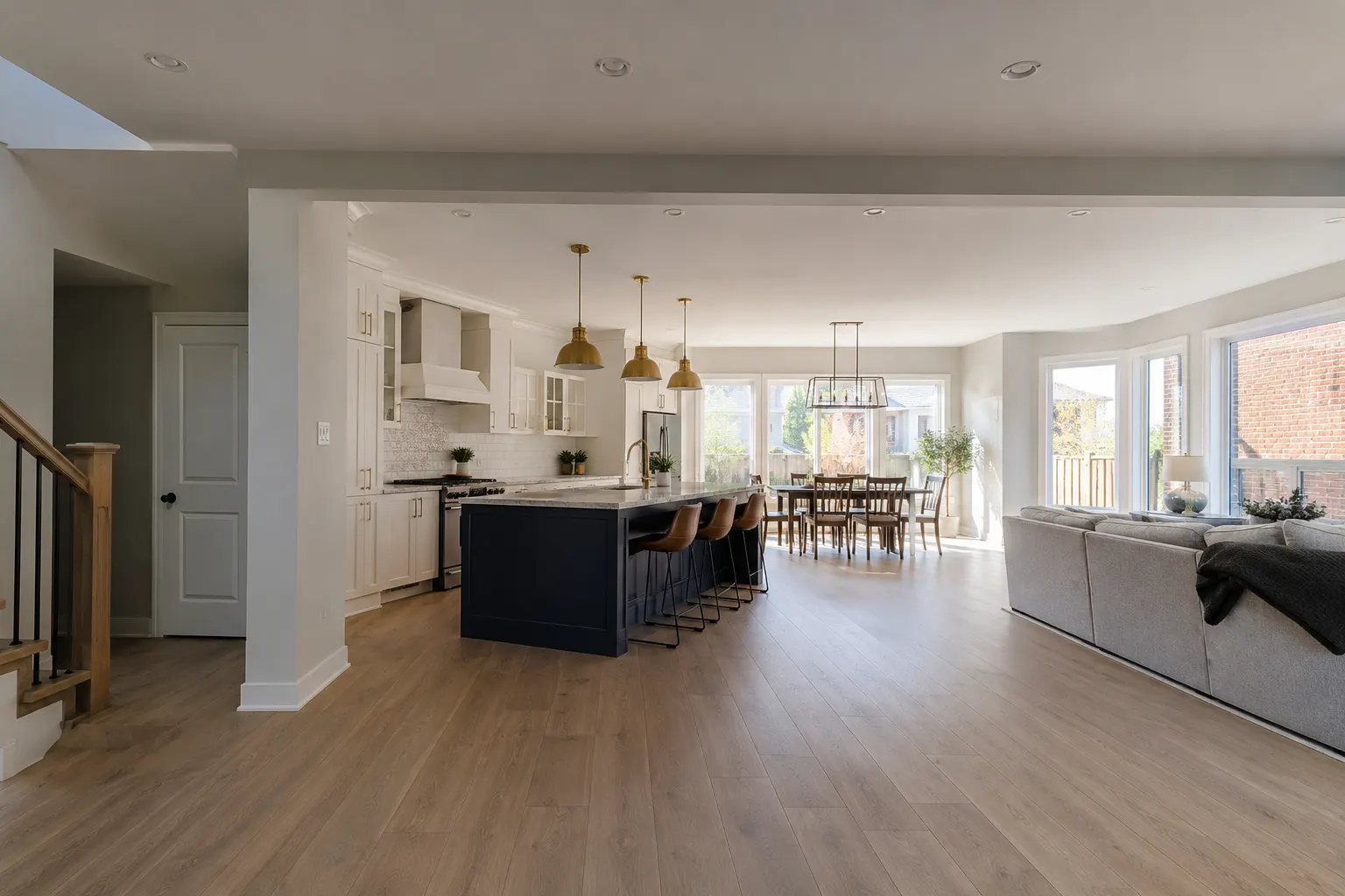 Open-Concept Renovations in Nobleton, Ontario, designed and built by Andare Homes