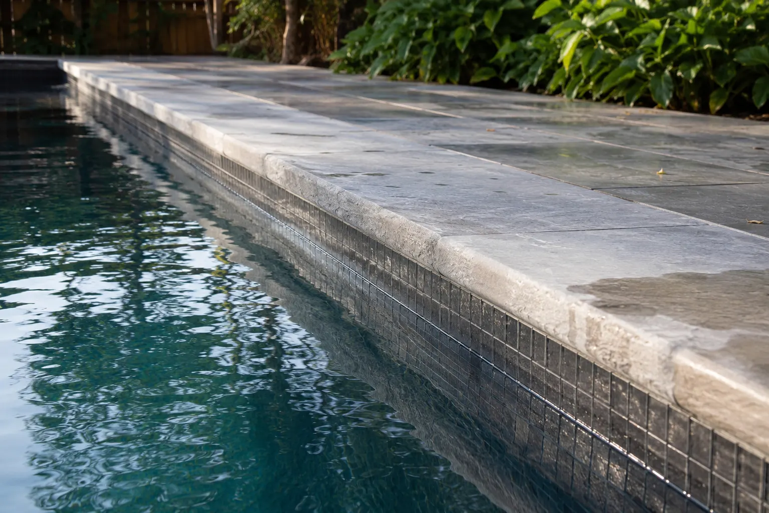What pool building includes