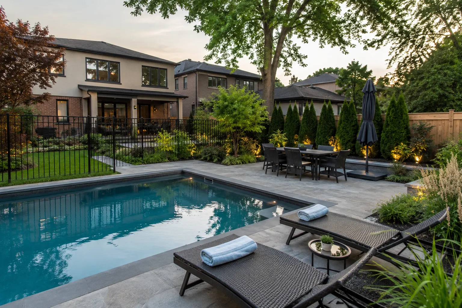 Design for the whole backyard