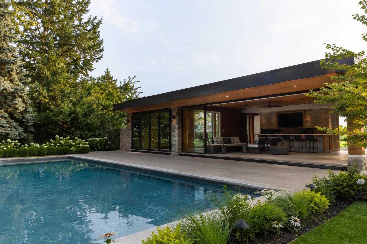 Pool Houses Toronto, designed and built by Andare Homes