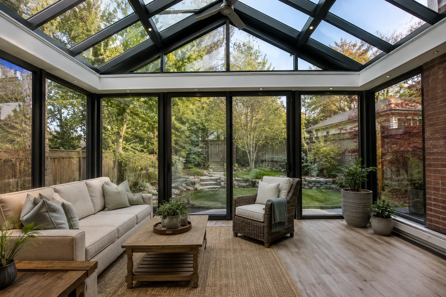 Sunrooms Toronto being designed and built by Andare Homes