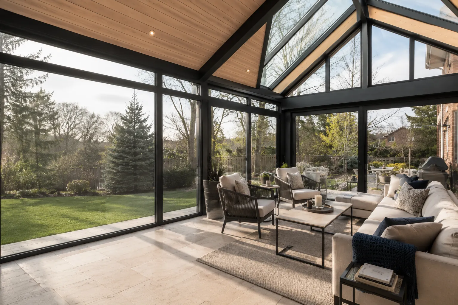 Sunrooms Toronto, designed and built by Andare Homes