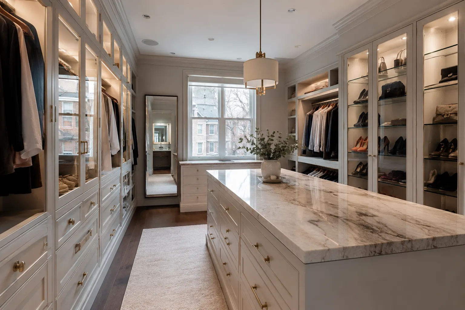 Walk-In Closets Toronto being designed and built by Andare Homes